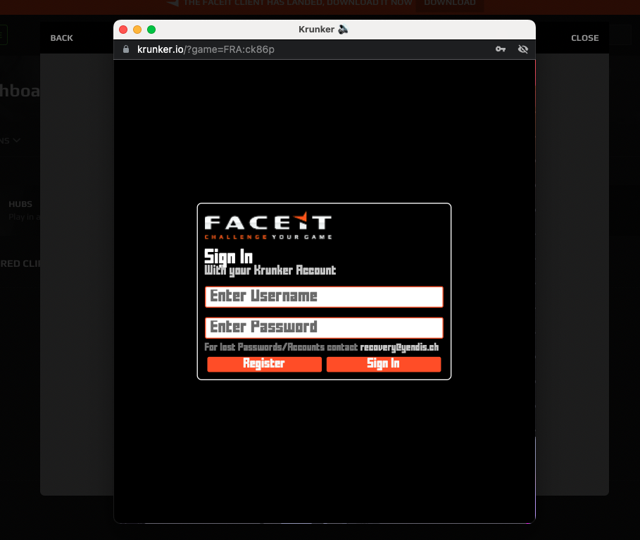 No Platforms - OAuth